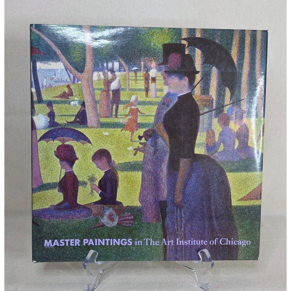 Master Paintings Art Institute of Chicago 1992 Hardcover Museum Art Book